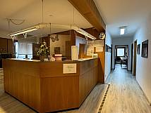 Tresen im Eingangsbereich